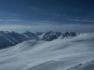 Panorama z górnej stacji Carosello 2