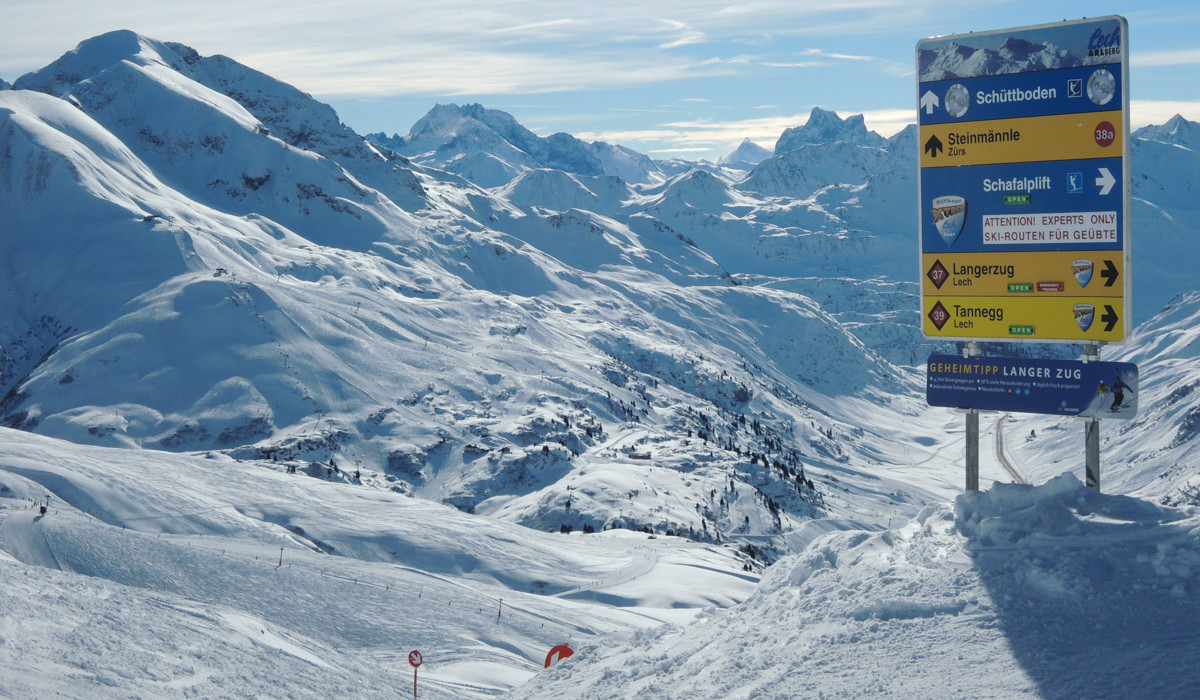 Warth Lech Zurs St Anton (foto:G. Waleczek)