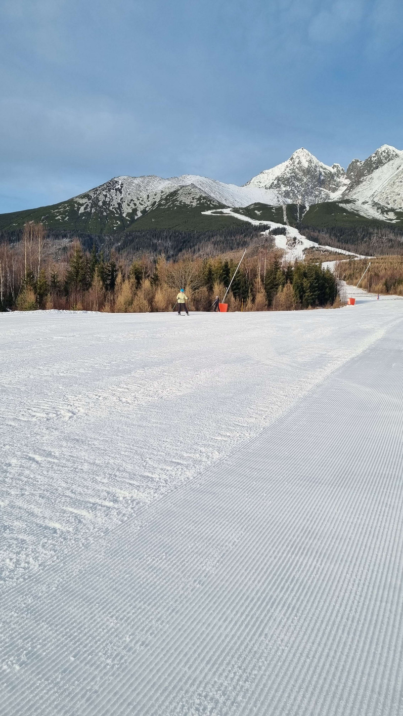 Tatrzańska Łomnica - trasa narciarska / fot. M. Rybińska