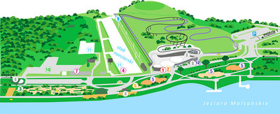 Malta Ski - mapa tras narciarskich