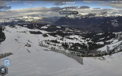 Saint Gervais (webcam: 2020 12 15)