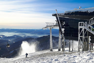 Szczyt Chopoka, górna stacja kolejki kabinowej A2