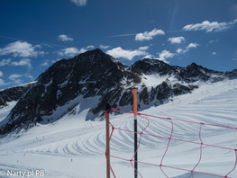 Trasy biegowe na lodowcu w Maso Corto (foto: PB Narty.pl)