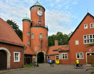 Zamek w miejscowości Brynek