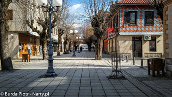 Deptak w Kolasin (foto: P. Burda)