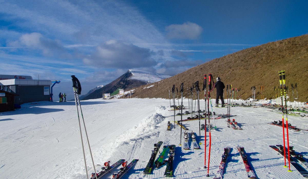 Obereggen - snieg jest tam gdzie powinien być (foto: Narty.pl PB)