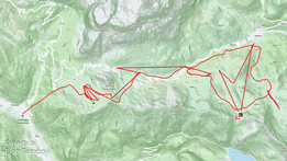 Z Canazei do Arabba (fot. P. Tomczyk) Z Canazei do Arabba (fot. P. Tomczyk)