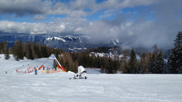 Hinterstroder na niebieskich i czerwonych trasach