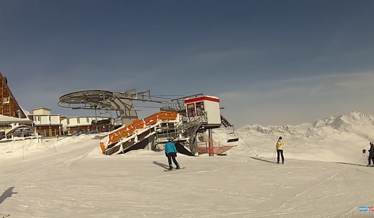 Narty w słońcu. Maso Corto