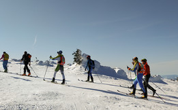 Całą przyjemność skitouringu (foto: P. Burda)