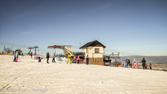 Białka Tatrzańska pierwszy zjazd (fot. P. Burda)
