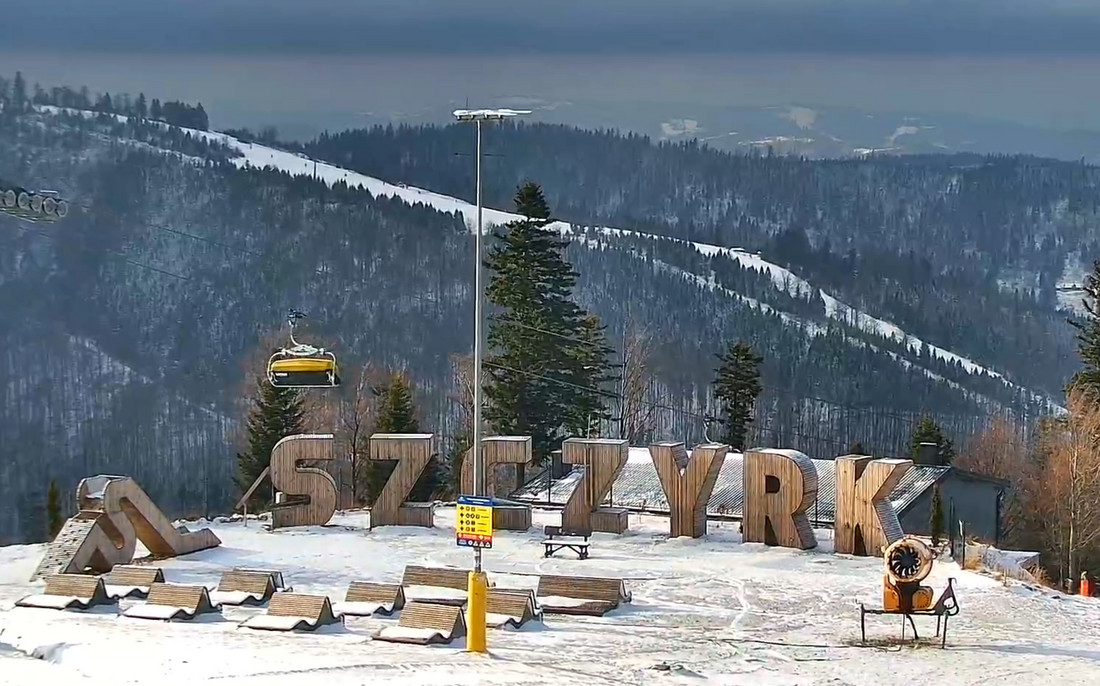 Szczyrk Mountain Resort - widok z kamery 20 11 2025 rok