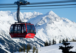 Peak 2 Peak gondola, Whistler, Kanada 