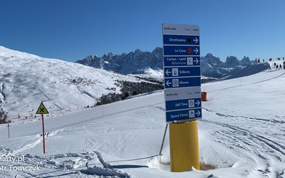 Przy górnej stacji kolejki La Cune (fot. P. Tomczyk)