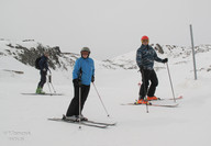 Warunki śniegowe bardzo dobre, ale gdzie to słońce? (foto: P.Tomczyk)