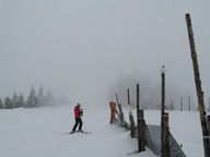 Szczyrk - Małe Skrzyczne - przy płocie