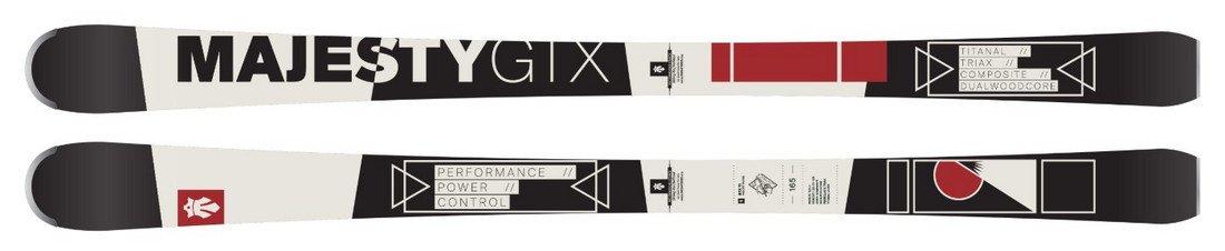 GTX Ti narty Majesty na trasę