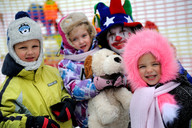 Słowacja - śnieżne psy- dzieci