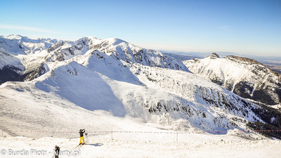 Z górnej stacji na Hali Goryczkowej (fot. P. Burda) Z górnej stacji na Hali Goryczkowej (fot. P. Burda)