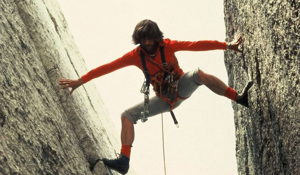 Reinhold Messner na Cinque Torri / źródło mat. prasowe