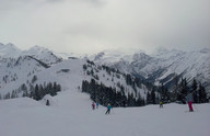 Ski Amade- widoki na trasy 2