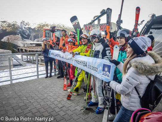 Chopok 3 12 2022 otwarcie nowej gondoli Biela Put- Priehyba (fot. P. Burda)