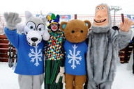 Słowacja - śnieżne psy- zespół zajmujący się dziećmi