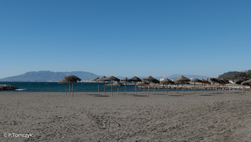 Plaża w Maladze (foto: P. Tomczyk)