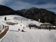 Narty na Alpe Lusia - stacja