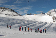 Nauka jazdy na nartach.  (foto. A.Tomczyk)