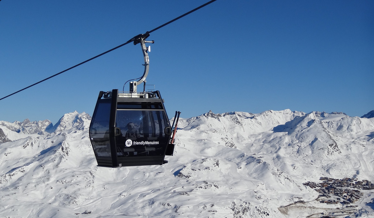 Gondola Pointe de la Masse  w Trzech Dolinach (źródło LEITNER)