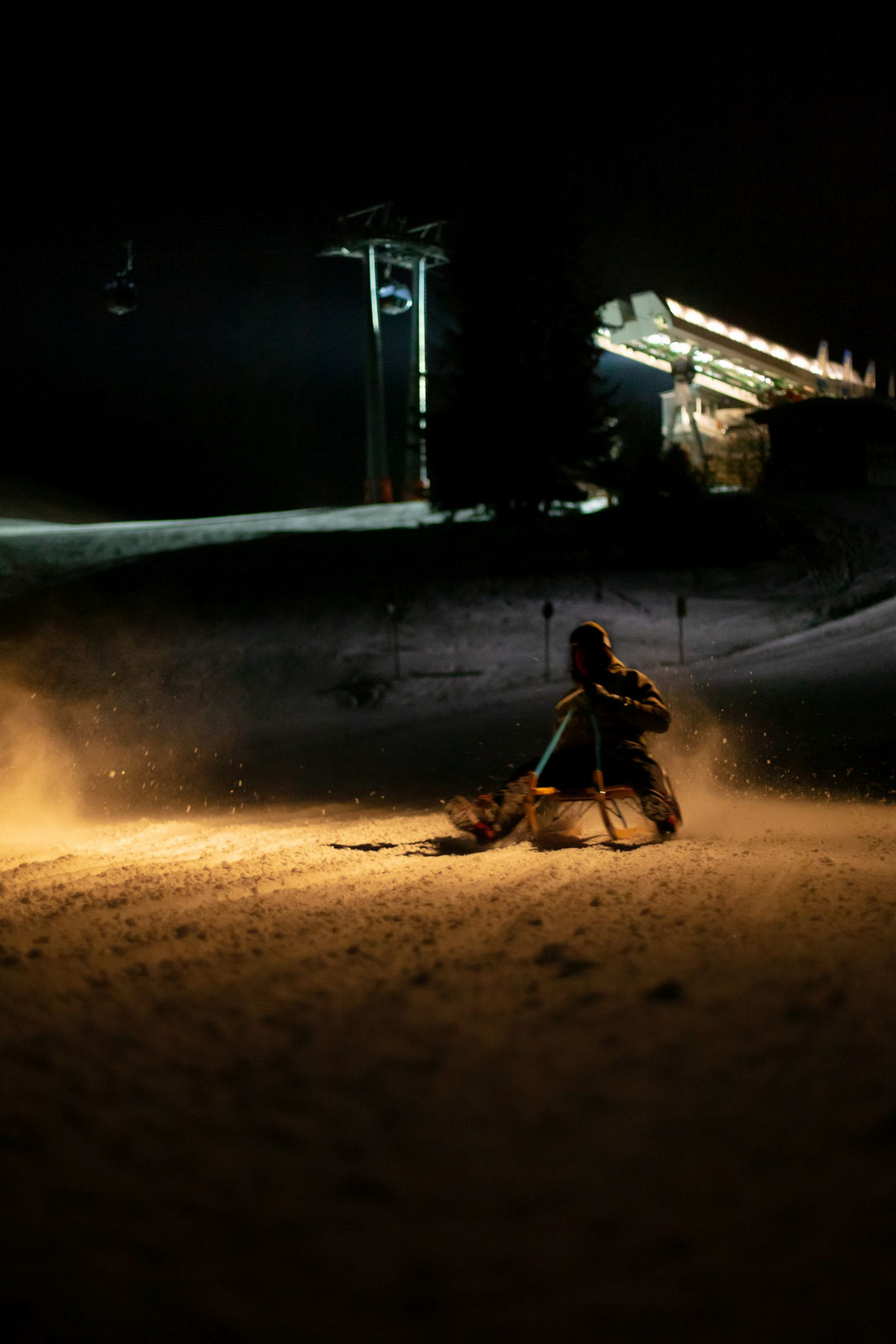 Schlick 2000 nocne sanki / phaseFoto