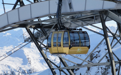 Gondolka z nazwiskami uczestników © Kitzbuehel Tourism