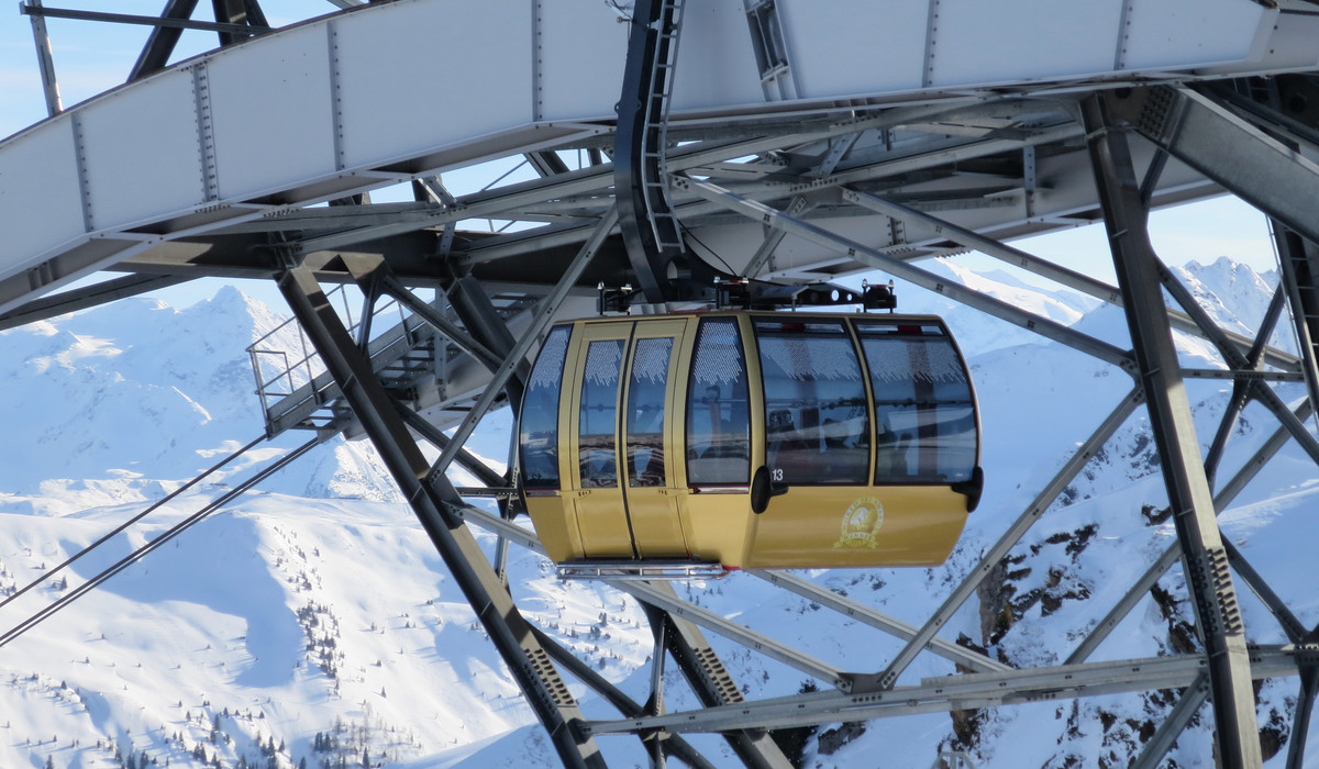 Gondolka z nazwiskami uczestników © Kitzbuehel Tourism Gondolka z nazwiskami uczestników © Kitzbuehel Tourism