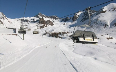 Paso Tonale niebieska trasa 34 (foto: Narty.pl)