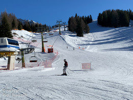 Ski Civetta trasy niebieskie  9 i 16 PRA DELLA COSTA 1786 m (fot. P. Tomczyk)