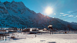 Tonale kolejka Tre Larici (fot. P. Tomczyk) Tonale kolejka Tre Larici (fot. P. Tomczyk)