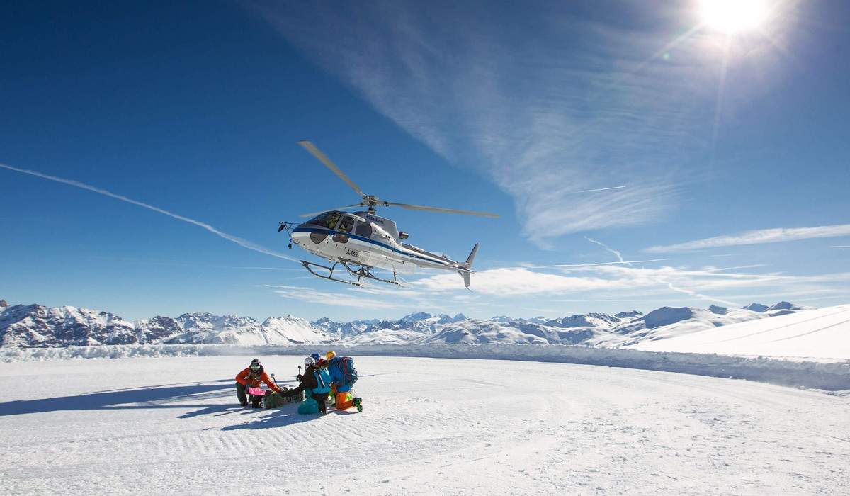 Helisiing w Livigno / mat. prasowe