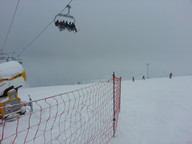 Istebna- Złoty Groń- widok na trasę