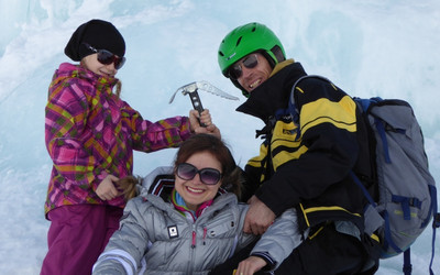 Rodzina Gleirscher w Dolinie (foto: archiwum rodziny Gleirscher)