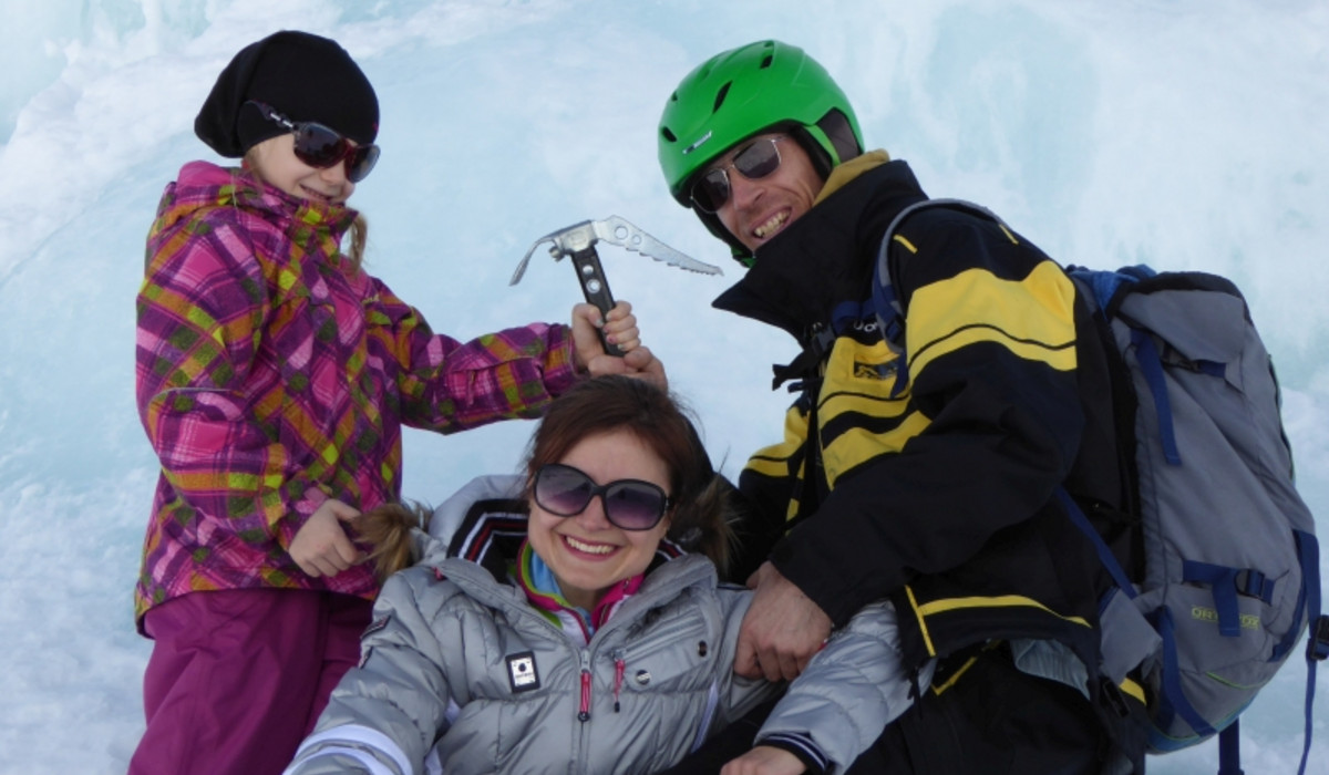 Rodzina Gleirscher w Dolinie (foto: archiwum rodziny Gleirscher)