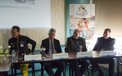 Bohus Hlavaty, Wojciech Bydliński, Stanisław Richter i Mirosław Bator (foto: Narty.pl)