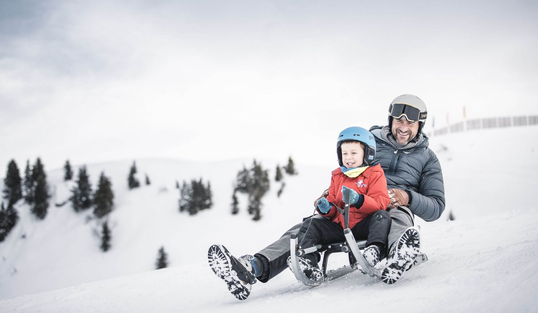 Sanki w Południowym Tyrolu / fot. Kottersteger Sanki w Południowym Tyrolu / fot. Kottersteger
