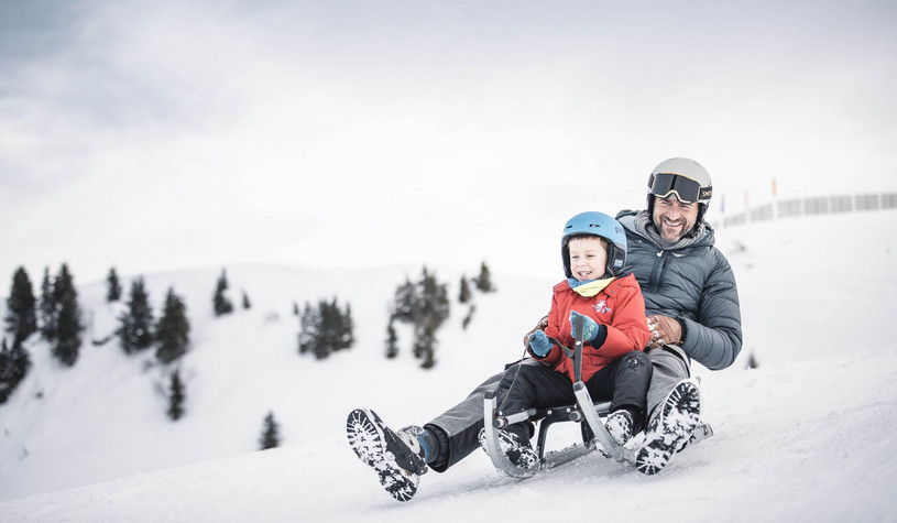 Sanki w Południowym Tyrolu / fot. Kottersteger Sanki w Południowym Tyrolu / fot. Kottersteger