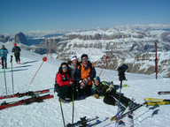 WIDOK NA GRUPPO DEL SELLA ZE SZCZYTU MARMOLADY