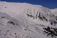 Kasprowy- Zakopane - widok na góry i trasę 2