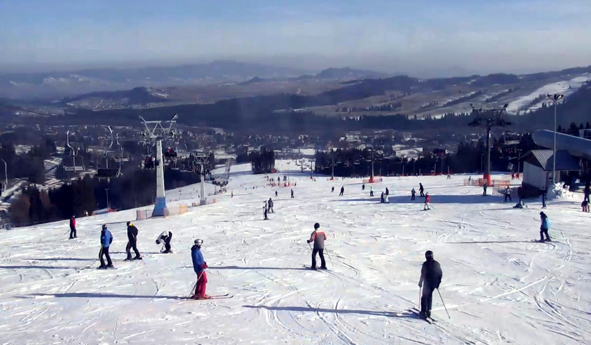 Białka Tatrzańska 16.01.2015 (źródło: webcamera.pl)