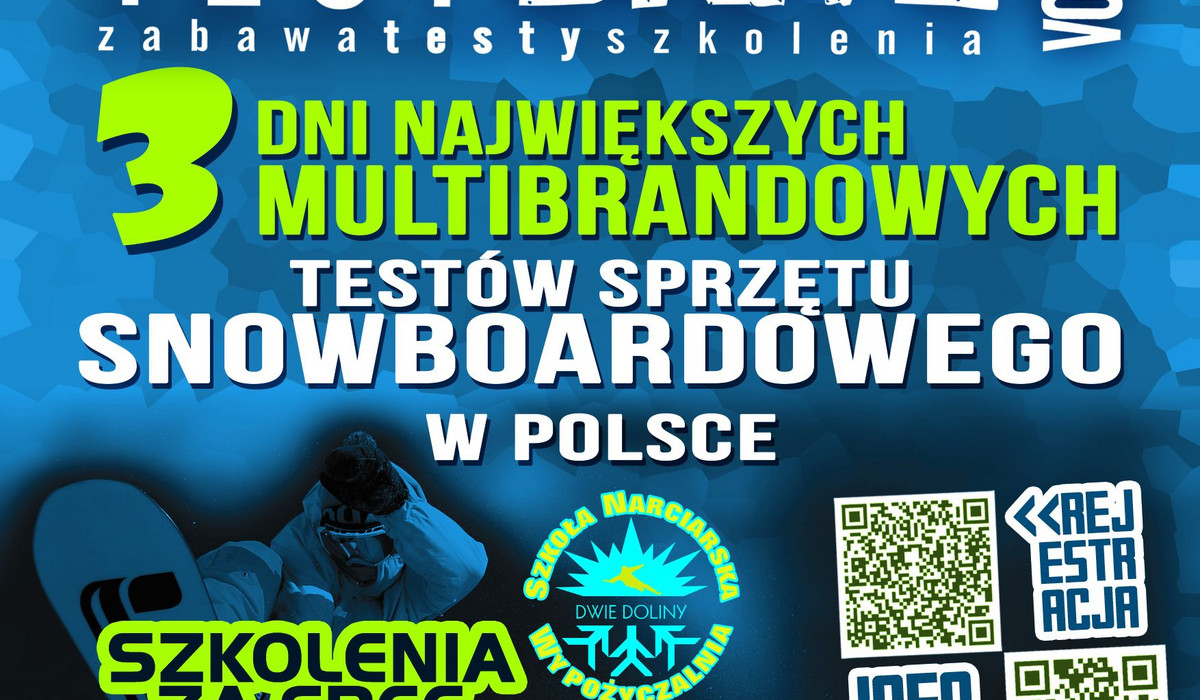 Plakat Test Drive Wierchomla Plakat Test Drive Wierchomla