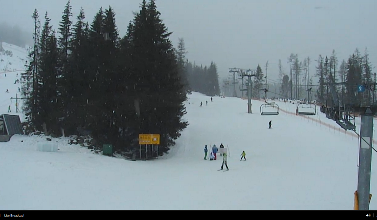 Webcam Štrbské pleso 1.386 m.n.m. 2016 02 19