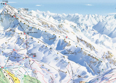 Mapa - La Sarenne – Alpe d’Huez